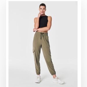 SPANX Women's out of office Olive Joggers